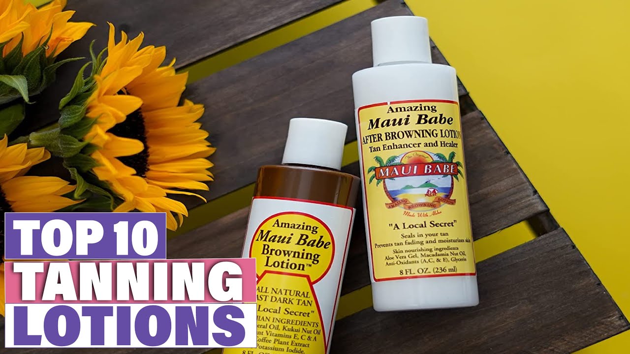 Tanning Lotion Best Selling Tanning Lotions on Amazon YouTube