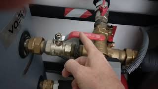 Poland - Samsung 8KW heat pump professional install- DHW, Buffer vessel, tie in to old ccts.Part 1