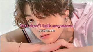 [1시간/1hour] 정국(Jungkook) - We don’t talk anymore