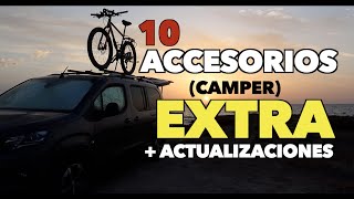 🔟 ACCESORIOS CAMPER (EXTRA) ➕ ACTUALIZACIONES