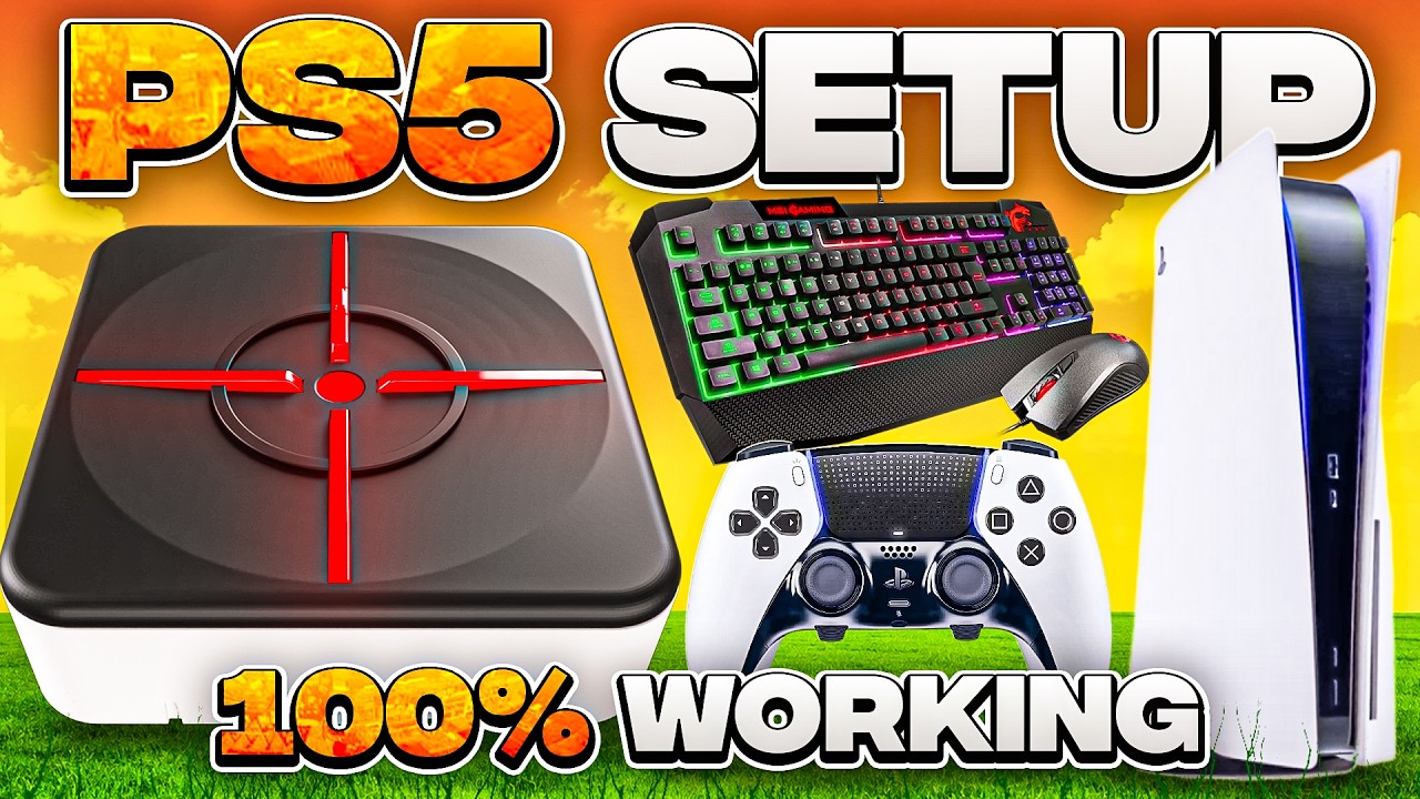 How To Setup Xim Matrix on PS5 For Controller + MnK | Ethernet