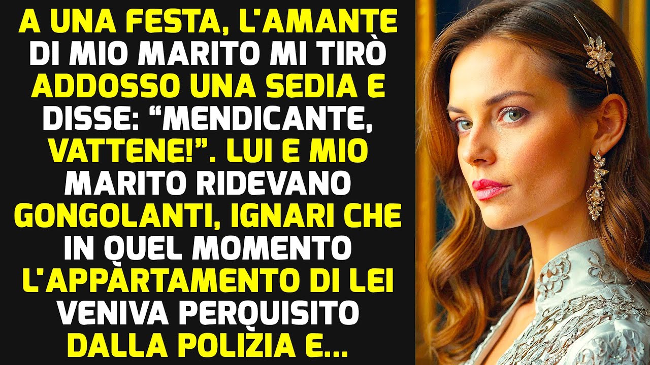 A Una Festa, L'amante Di Mio Marito Lanciò Una Sedia E Disse: “Mendicante, Vattene!” STORIE DI VITA
