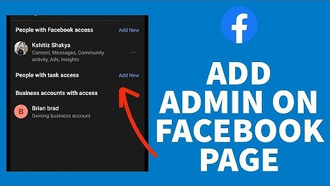 How To Add Admin On Facebook Page (2023) | Quick & Easy