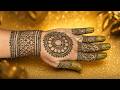 Simple Tikki Mehndi Design for Beginners | Easy Simple Tikki Mehndi Designs |