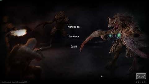 Alien Shooter 2 Mod: Objects Extended Project - Main Menu Demonstration