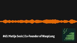 The Coder Career Episode 65 - Matija Sosic | Co-Founder of WaspLang