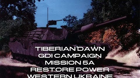 C&C Remastered - Tiberian Dawn Playthrough (No Commentary) GDI Mission 5 Western Ukraine (Hard)