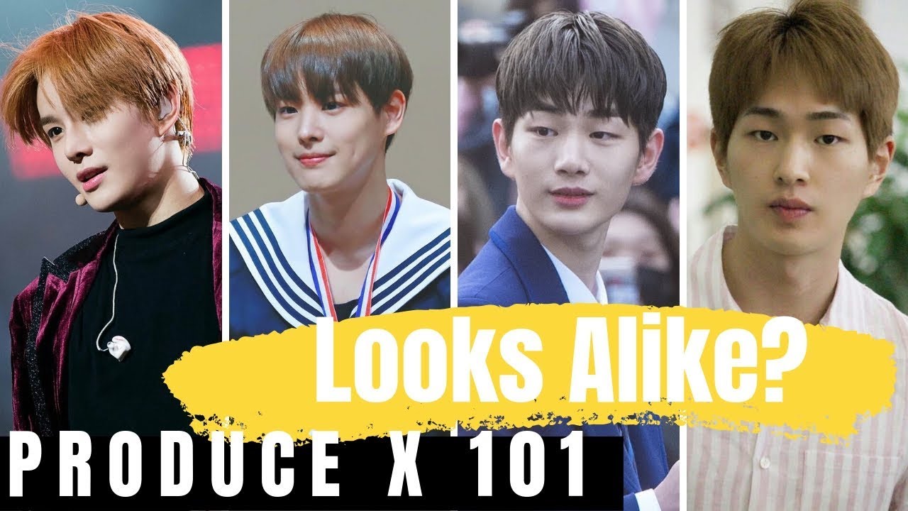 PRODUCE X 101 : TRAINEES LOOK ALIKE CELEBRITIES [PART 1]