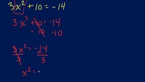 Solving Quadratic Equations with Imaginary Numbers (Tutor Zone)