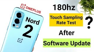 Oneplus Nord 2 Touch Sampling Rate Test After Software Updates🤔🥺 screenshot 3