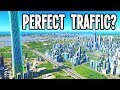 Reviewing a City with "Perfect" Traffic in Cities Skylines