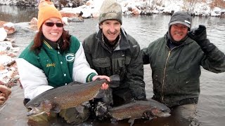 Stocking Day at Rainbow Falls Mountain Trout March 2016