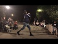 Les twins  laurent outside the palace  give him his hat back  shot by sandy lee with an iphone