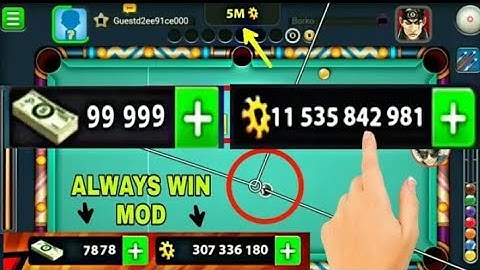 Hack 8 BALL POOL 100% REAL [NO ROOT]
