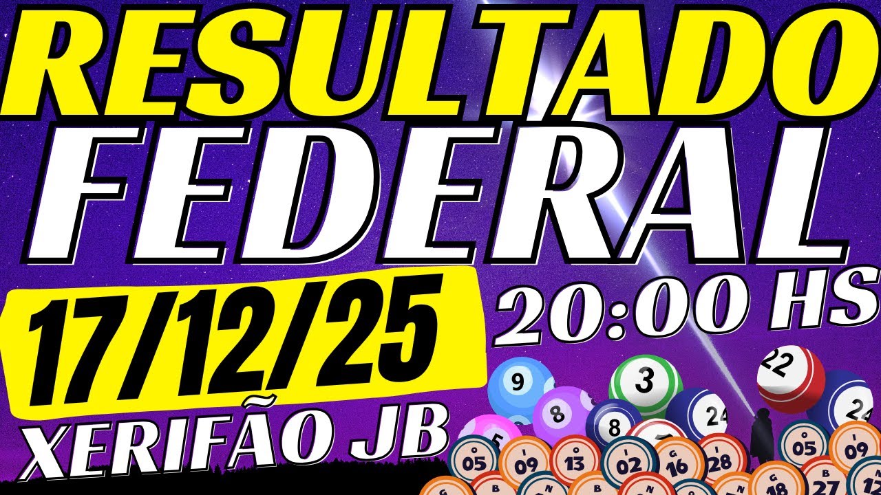 Resultado do jogo do bicho ao vivo FEDERAL 