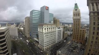 Short time lapse video of the view downtown oakland on a rainy day
from my work window. music: derek ryan - swallowtail
http://www.beatport.com/track/swal...