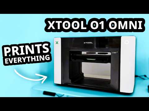 Thumbnail for xTool O1 Omni: Can It Really Print EVERYTHING - From Phone Case to T-Shirt?
