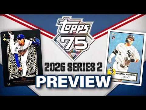 Topps Series 2 is HERE! Murakami, Ohtani Parallels & Legends to