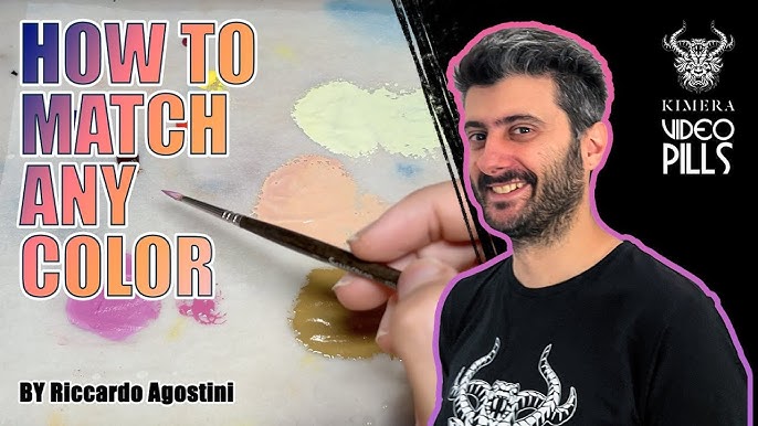 How to Color Match Acrylic Paint Colors