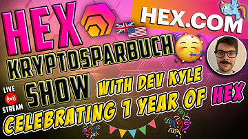 HAPPY BIRTHDAY HEX - livestream with developer KYLE - KRYPTOSPARBUCH INTERNATIONAL