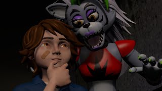 [Fnaf Security Breach/SFM] When even Gregory simps for Roxy