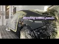 Blending within a panel with Axalta