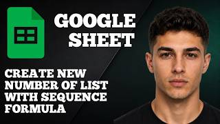 Google Sheets: Create a Number List with the SEQUENCE Formula Update