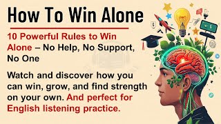 How to Win Alone || Graded Reader || Improve Your English Fluency Everyday ✅#english
