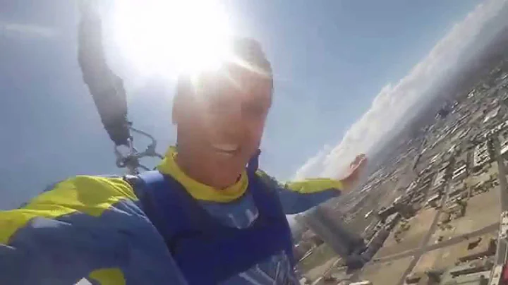 Skyjump at Stratosphere Las Vegas 2015