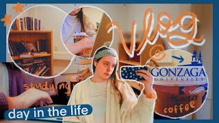 School Day in My Life (at Gonzaga University) | March 2021 Vlog