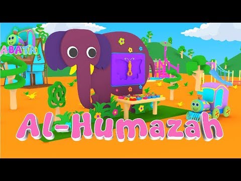 Murottal Juz Amma Al Humazah Animation 3D Learning Letters Arabic Alphabet Abata