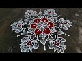 Newyear special rangoli design 53dots anusrangoli sankranti pandagamuggulu festival kolam