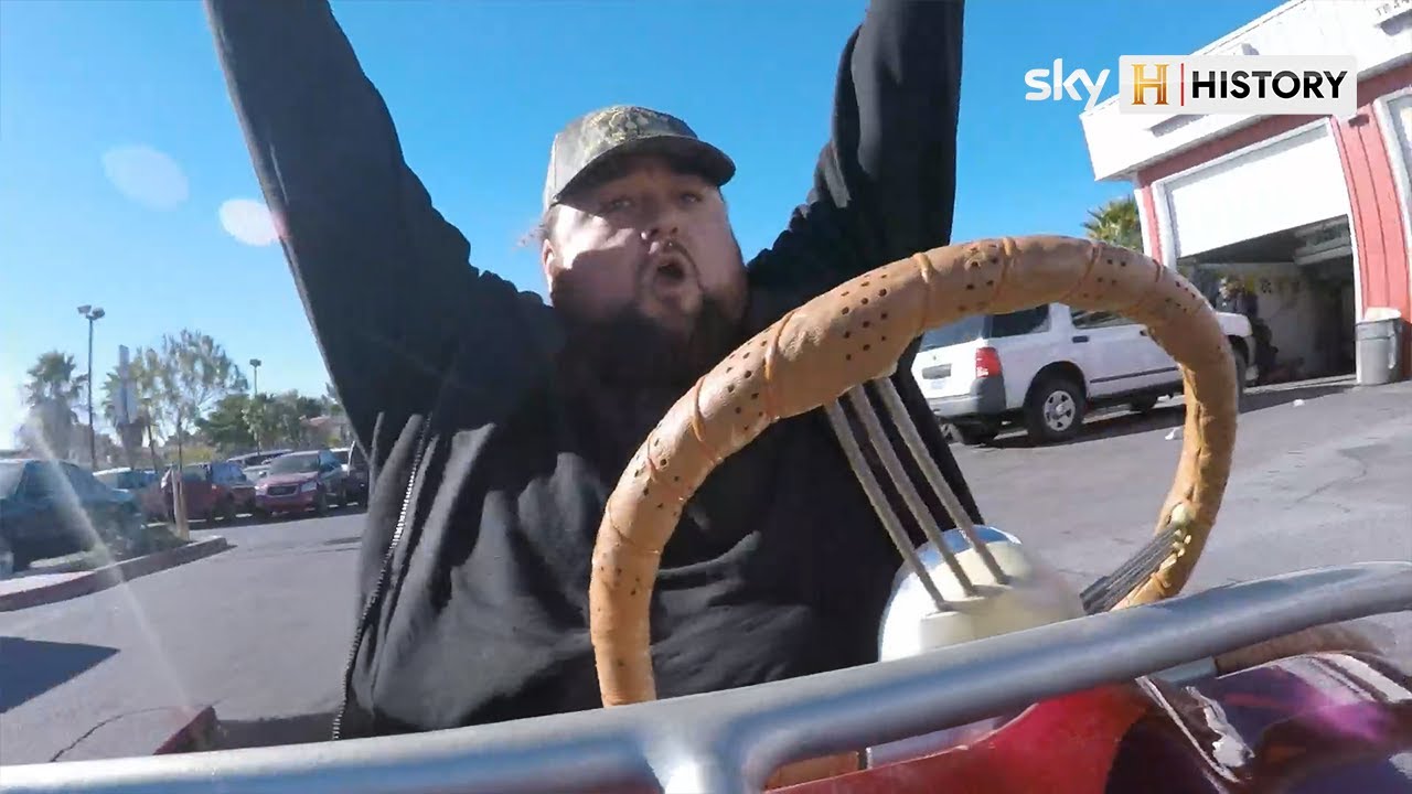 Chumlee hunts for iconic amusement park car Pawn Stars YouTube