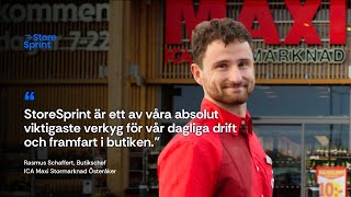 På besök hos ICA Maxi Österåker