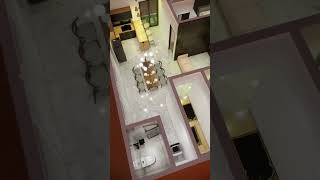Denah Rumah 1 Lantai 10x10 Meter 3 Kamar Tidur #rumahminimalis #rumahmodern #desaininterior