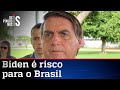 Jair Bolsonaro alerta para o perigo da vitória de Biden