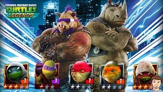 Tmnt Legends - Movie Bebop & Rocksteady Vs The Turtles