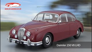 KK-Scale 1:18 Daimler 250 V8 LHD Baujahr 1962 rot KKDC181035