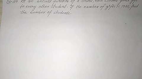 QUADRATIC EQ EXE 5.5 Q24