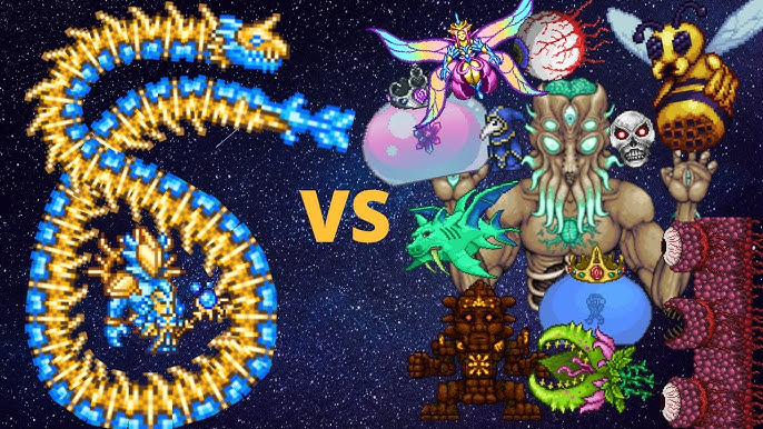 Terraria All Bosses In Order Expert Mode Guide & Fights! (Easiest to  Hardest, How to Spawn Them) 