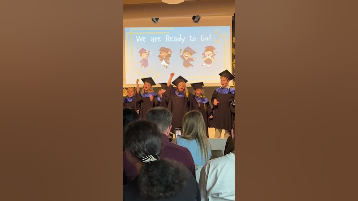They sang, they smiled, they graduated! Our future first graders, keep shining bright!