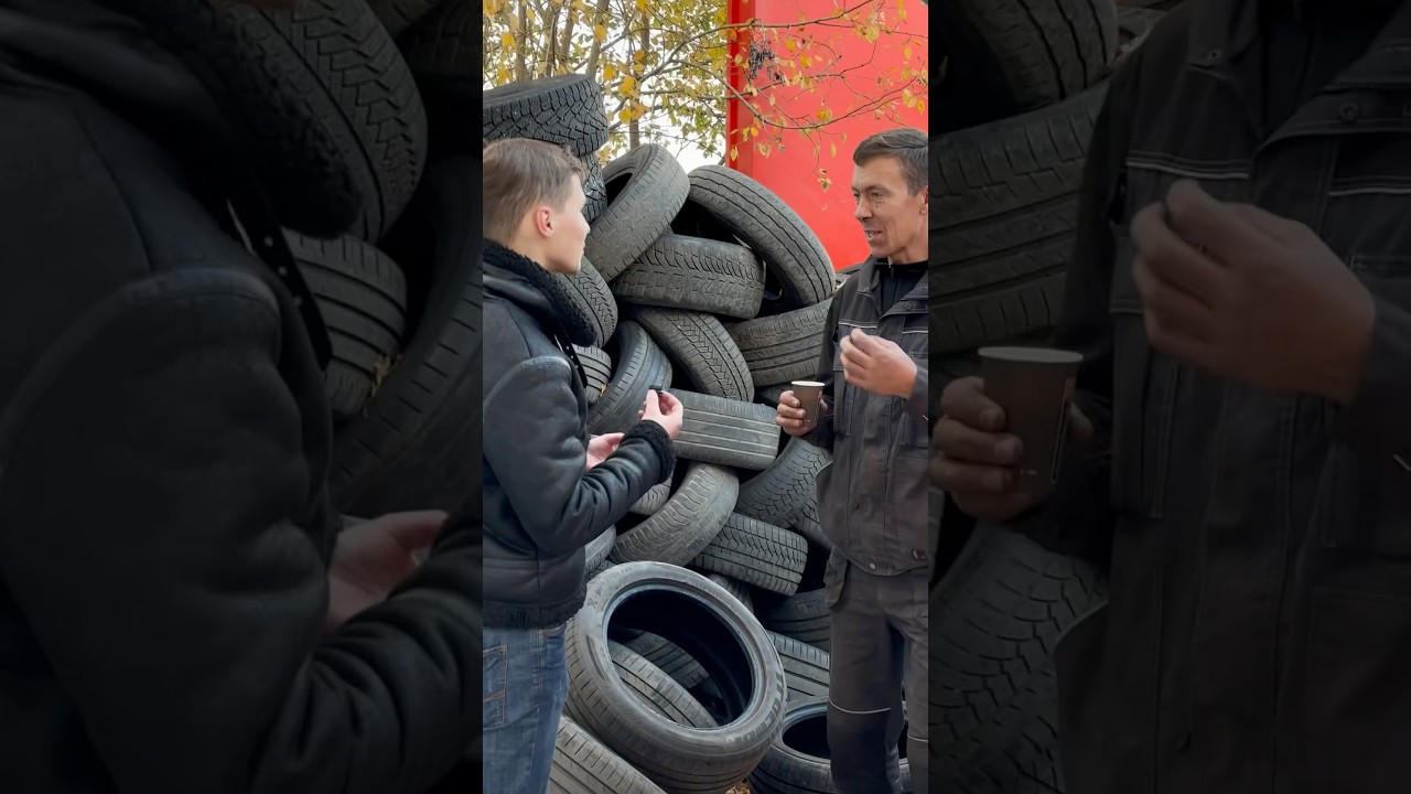 Заставляем механика сниматься😂