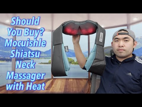MO CUISHE Shiatsu Back, Shoulder, Neck Massager With Heat no user's Guide