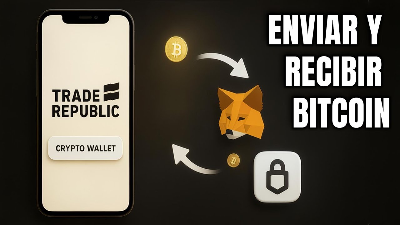 Cómo ENVIAR y RECIBIR BITCOIN en Trade Republic (guía completa)