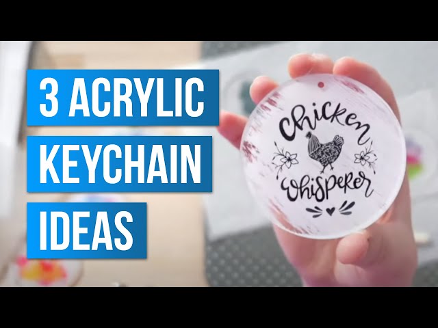 ❤️ How To Sublimate Acrylic Keychains 