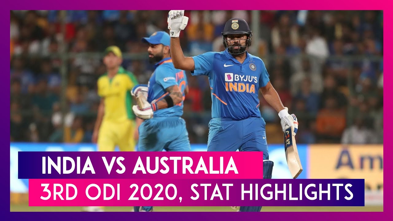 australia tour of india 2020 3rd odi highlights