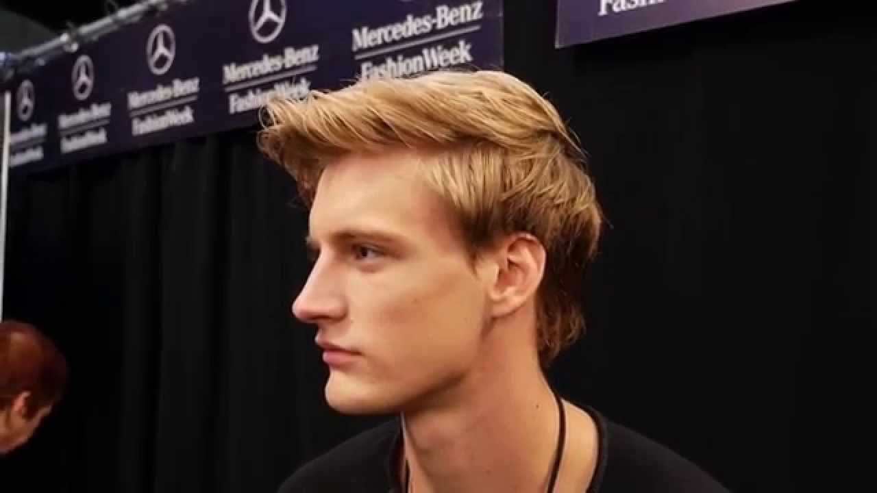 Hair Trends For Men At Mbfw Fall 2015 Thesalonguy Youtube