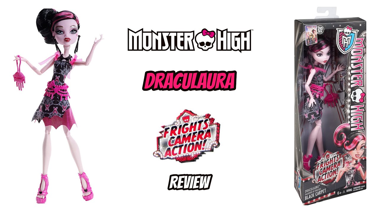 Monster High Draculaura Frights Camera Action