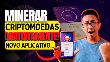 COMO MINERAR CRIPTOMOEDAS NO CELULAR (Ganhe 500 moedas grátis no cadastro nesse novo App)