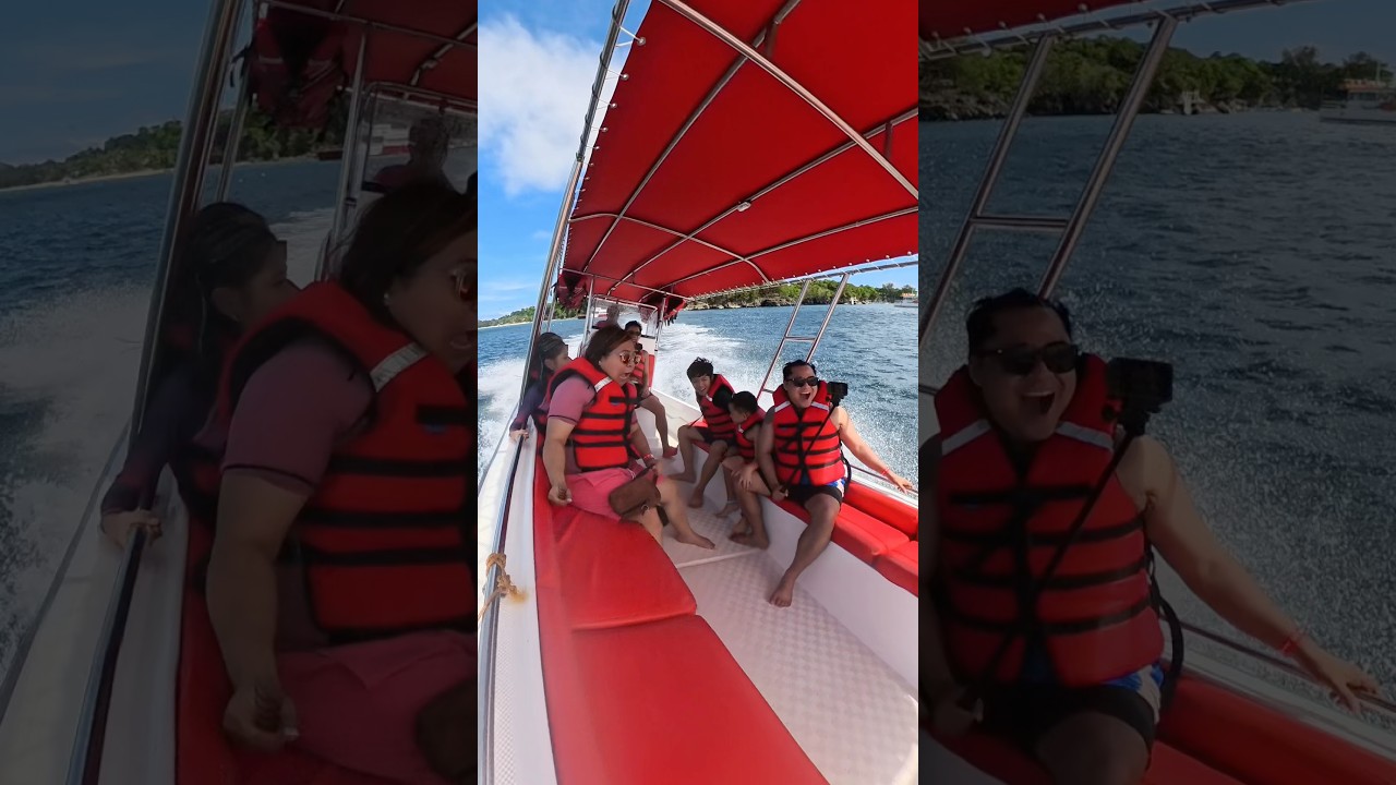 Fun speed boat in boracay